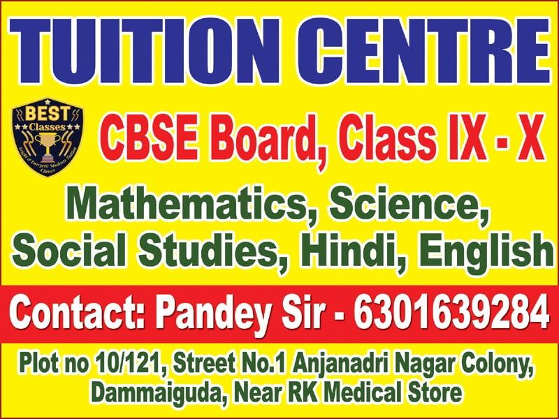 BEST Classes - Tuition Center for Class 10r